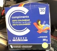 Mängden socker i Compliment coffee