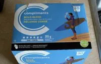 Mängden socker i Café corsé