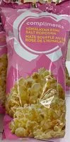 Mängden socker i Himalayan Pink Salted Popcorn
