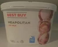 Mängden socker i Neapolitan Ice Milk