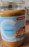 Mängden socker i Smooth Peanut Butter