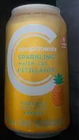 Mängden socker i Pineapple sparkling water