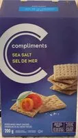 Mängden socker i Sea salt crackers
