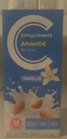 Mängden socker i Unsweetened Vanilla Almond Beverage