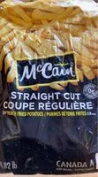 Mängden socker i Straight cut french fried