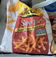 Mängden socker i Sweet potato fries