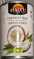 Mängden socker i Lait de coco