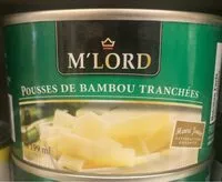 Mängden socker i Slices bamboo shoots