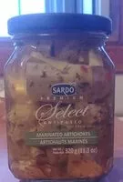 Mängden socker i Select antipasto artichauds marinés