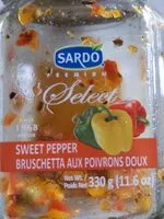 Mängden socker i Bruschetta aux poivrons doux