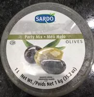 Mängden socker i Olive méli mélo