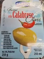 Mängden socker i Olives à la calabrese