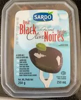 Mängden socker i Gourmet Olives noires royales