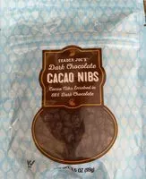 Mängden socker i Dark Chocolate Cacao Nibs
