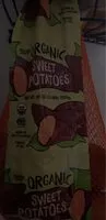 Mängden socker i Organic sweet potatoes
