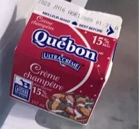 Mängden socker i Creme 15% champetre