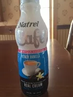 Mängden socker i vraie crème à la vanille pour le café
