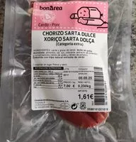 Mängden socker i Chorizo sarta dulce