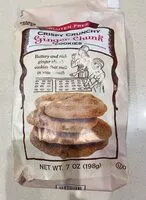 Mängden socker i Crispy Crunchy Ginger Chunk Cookies