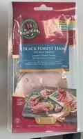 Mängden socker i Black forest ham