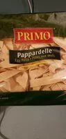 Mängden socker i Pappardelles Pâtes aux oeufs
