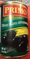 Mängden socker i Olives mûres dénoyautées