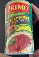 Mängden socker i Primo thick and zesty roasted onion pasta sauce