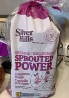 Mängden socker i Organic Sprouted Power Cinnamon Raisin Wheat Bread