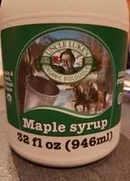 Mängden socker i Maple syrup