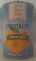 Mängden socker i Apricot Halves in Light Syrup