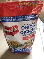 Mängden socker i Oignons frits croustillants