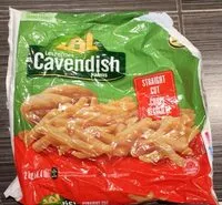 Mängden socker i Frites coupe régulière