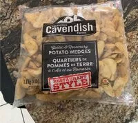 Mängden socker i garlic and rosemary potato wedges