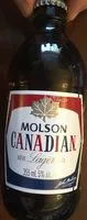 Socker och näringsämnen i Molson canadian