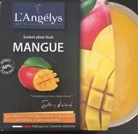 Mängden socker i Sorbet plein de fruit mangue