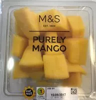 Mängden socker i Purely Mango