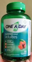 Mängden socker i One A Day Adult Gummies