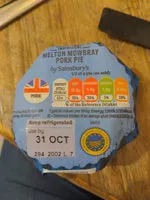 Mängden socker i Melton Mowbray Pork pie