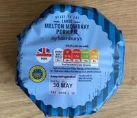 Mängden socker i Melton mowbray pork pie