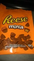 Mängden socker i Reese minis