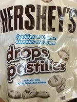 Mängden socker i Biscuits et Crème Drops Pastilles