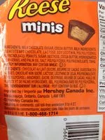 Mängden socker i reeses minis