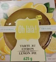 Mängden socker i Tarte au citron