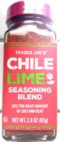 Mängden socker i Chile Lime seasoning blend