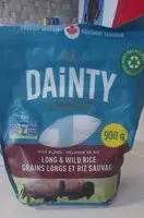 Mängden socker i Grains longs et riz sauvage