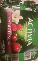 Mängden socker i Activia probiotique