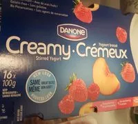 Mängden socker i Yogourt Crémeux (fraises, Framboises, Bleuets, Fruits Des Champs)