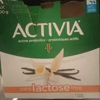 Mängden socker i Activia vanille sans lactose