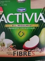 Mängden socker i Activia probiotiques grains