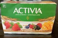 Mängden socker i Activia Fibres